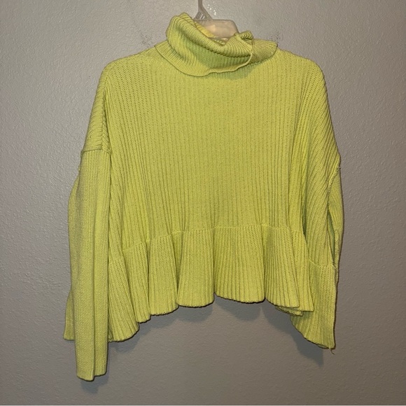 Free People Layer Cake Sweater Turtleneck Oversized Slouchy - Picture 3 of 6